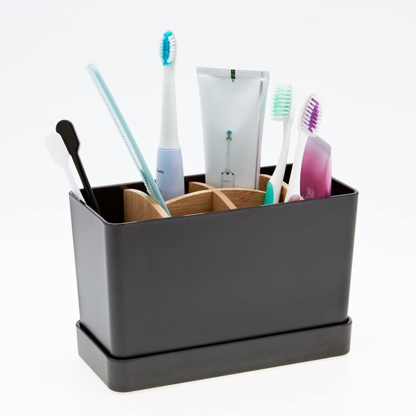 Electric Toothbrush Holders for Bathrooms Organizer Counter Tooth Brushing Storage
