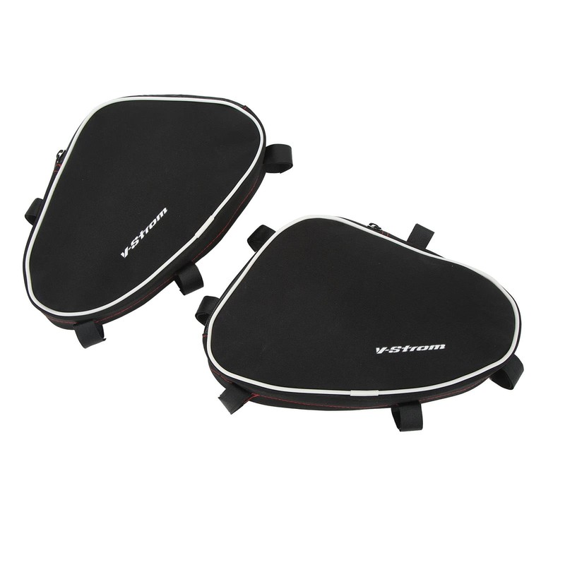 KIMISS 2-Piece Repair Tool Placement Bag, Motorcycle Frame Crash Bar