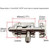 NRC&XRC Marine 316 SS Heavy Duty 2-3/8"(60MM) Locker Latch Slide