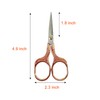 Mini Scissors Stainless Blade Metal Handle 2 Pack Office School