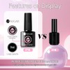 UR SUGAR UV Nagellack Rosa Glitzer, Schellack Nagellack Rosa Gel