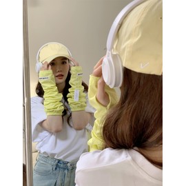 [BREYLEE] Women's Arm Cover, UV Protection, Summer Sun Protection, Arm Sleeve (UPF 50+, UV Protection, Loose, Covers Back of Hand) Women's UV Protection Arm Cover, Sunscreen, UV Arm Cover, Sun