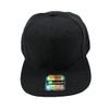 L.O.G.A. Plain Snapback Caps (More Colors) (Black)