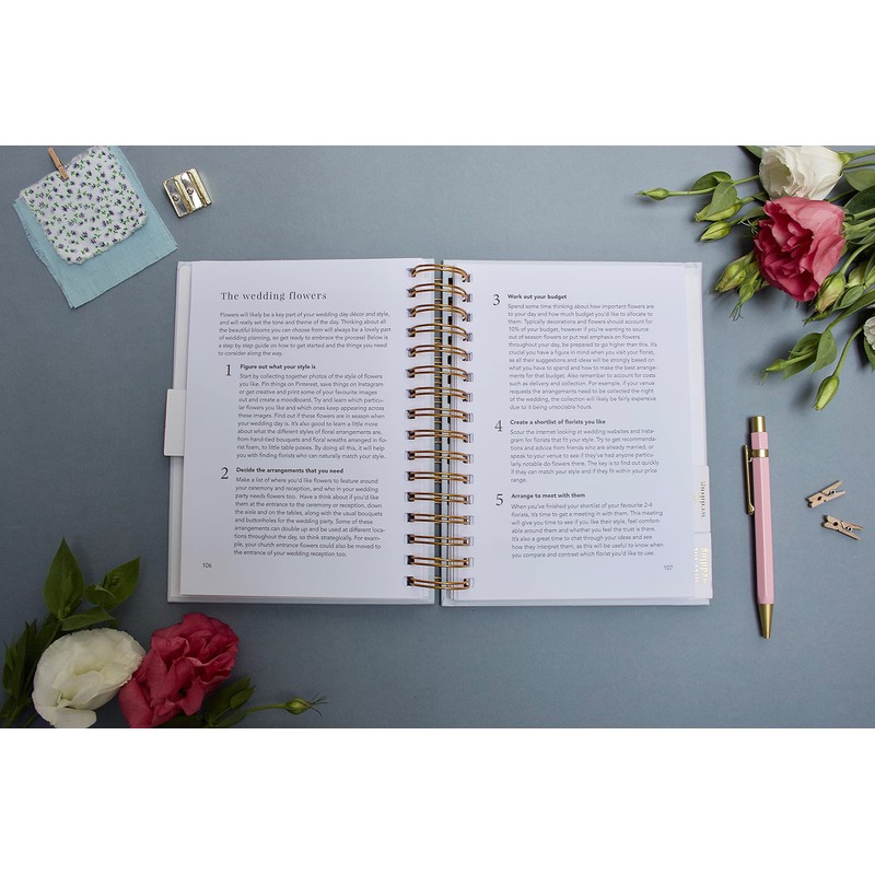 The Complete Wedding Planner Book & Perfect Engagement Gift |