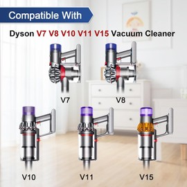 Brush Head Compatible for Dyson V7 V8 V10 V11 V15 SV10 SV11 SV12 SV14 Motorhead, Suitable for Hardwood Carpet Replacement Part for Roller Brush