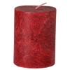 Kerzenfarm Hahn Stearin Pillar Red 90 x 50 cm