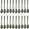 Buystarget 20pcs Teaspoons Set Stainless Steel Tea Spoons Food Grade