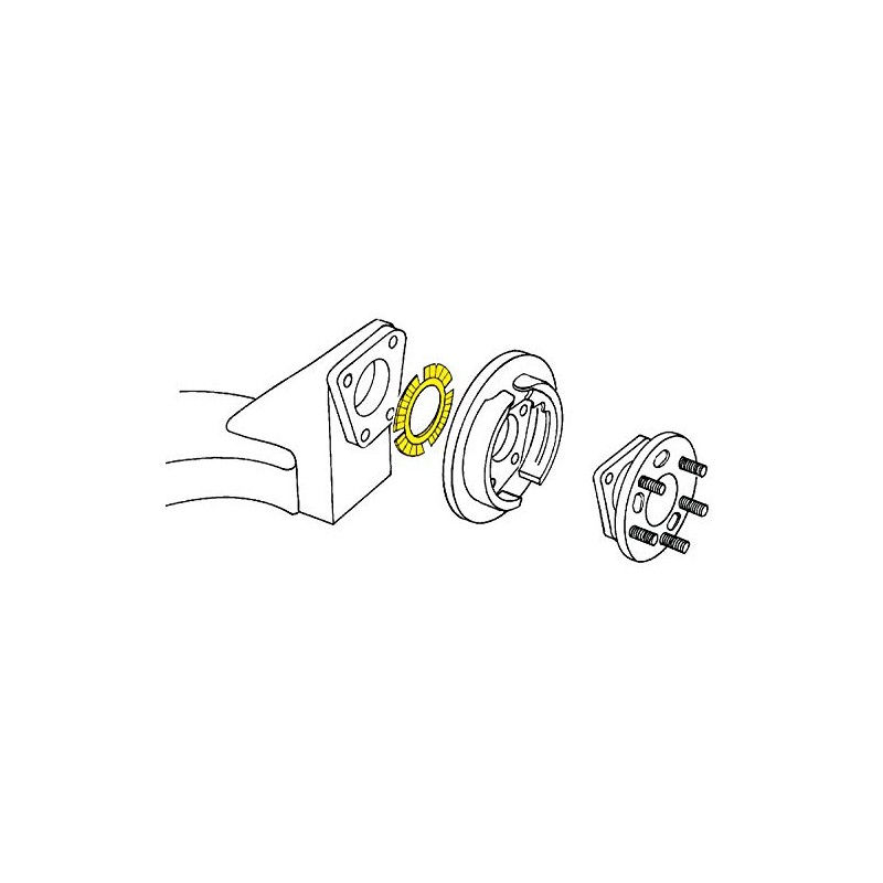 Moog K7264-2 Camber Toe Shim