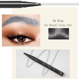 HOUSN Eyebrow Pencil, Microblading Waterproof Eyebrow Pencil, Eyebrow Pencil with Fork Tip, Long-Lasting Microblading Pen