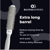 Olivia Garden - Expert Blowout Speed White and Grey Hairbrush-