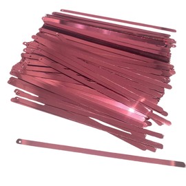 Paillettes de lentejuelas planas de 4 x 110 mm, vestido, danza del vientre, borla de la cadera, 520 piezas, mezcla de colores surtidos de lentejuelas acrílicas, 1.7 onzas (50 gramos) rosa seca