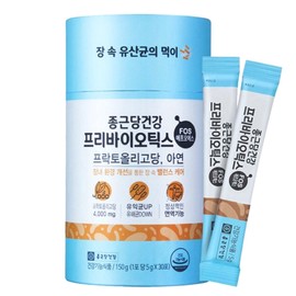 Lactobacillus food FOS prebiotics Chong Kun Dang FOS powder 1 container (30 packets) / 유산균먹이 FOS 프리바이오틱스 종근당 에프오에스 가루 1통(30포)