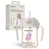 MOYUUM Korean Made Leak Proof Sippy Cup with Handle, PPSU