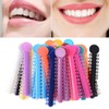 1040 Pcs Multicolored Braces Rubber Bands Orthodontic Ligature Ties O-Rings
