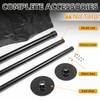 Dump Trailer Tarp Retention Bar with Screws & Hex Key,
