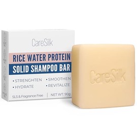 Barra de champú de agua de arroz para el crecimiento del cabello, proteína clarificante sólida fermentada natural, jabón orgánico vegano con coco, ace