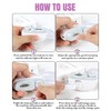 Electric Nail Clipper for Seniors Adults with Debris Catcher and