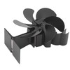 Wood Stove Fan 6 Blades Heat Powered Burning Fireplace Fan