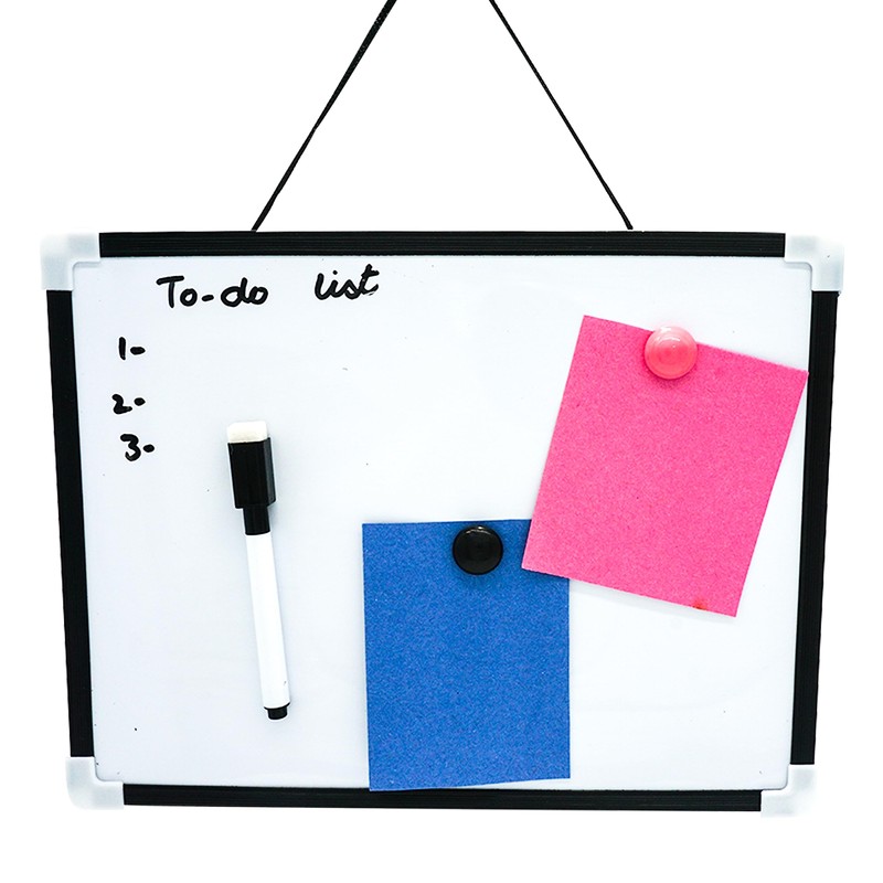A4 Magnetic Whiteboard with Pen, Portable Mini Whiteboard, Dry Wipe