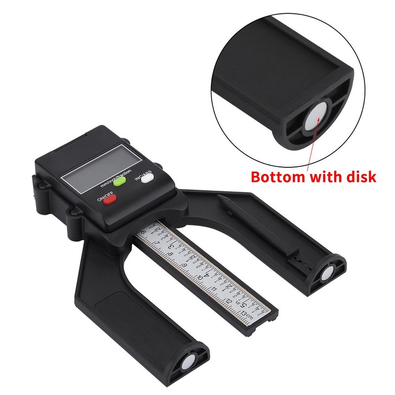0-80mm Digital Height Gauge Woodworking Depth Gauge with Digit Display