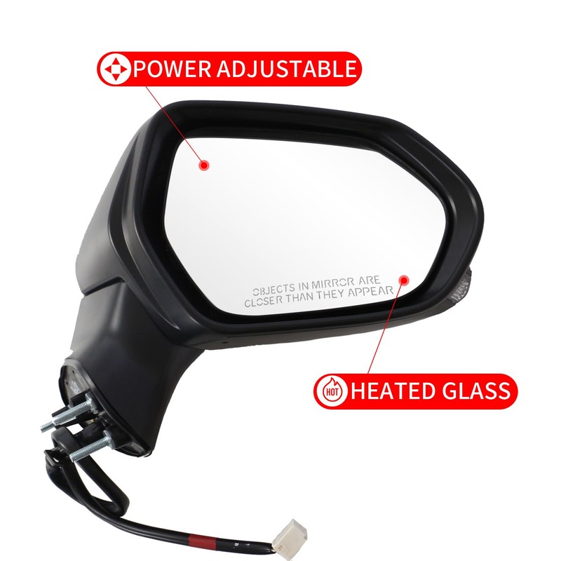Marretoo for Toyota Camry Side Mirror Assembly Passenger 2024 2018
