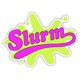 4kids Futurama Slurm Cartoon Sticker laptop wall car phone Kids Child  - 1.5" set of 4