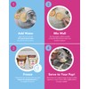 Puppy Scoops Dog Ice Cream Mix Variety Pack, 4 Flavors,