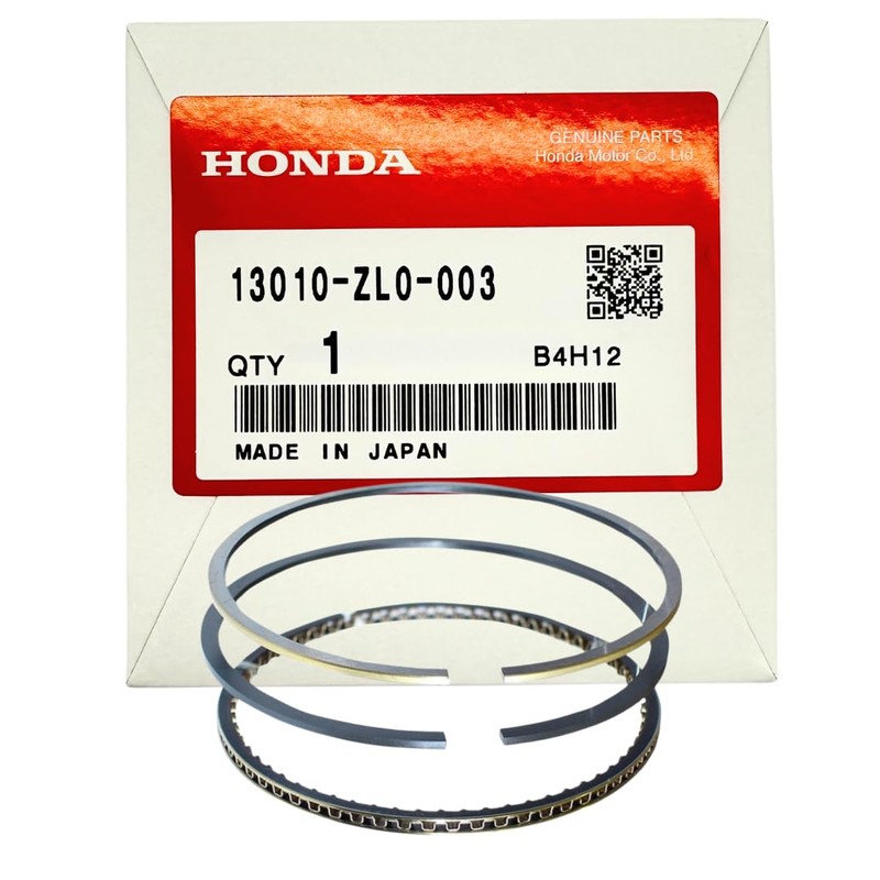 Genuine Piston Ring Set Standard 13010-ZL0-003 for Honda GX160, GX200