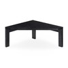 Navaris Bamboo Corner Shelf Unit - Free-Standing Corner Shelf Organizer