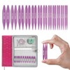 Guclud 2-Inch Short Interchangeable Circular Knitting Needles Set | US
