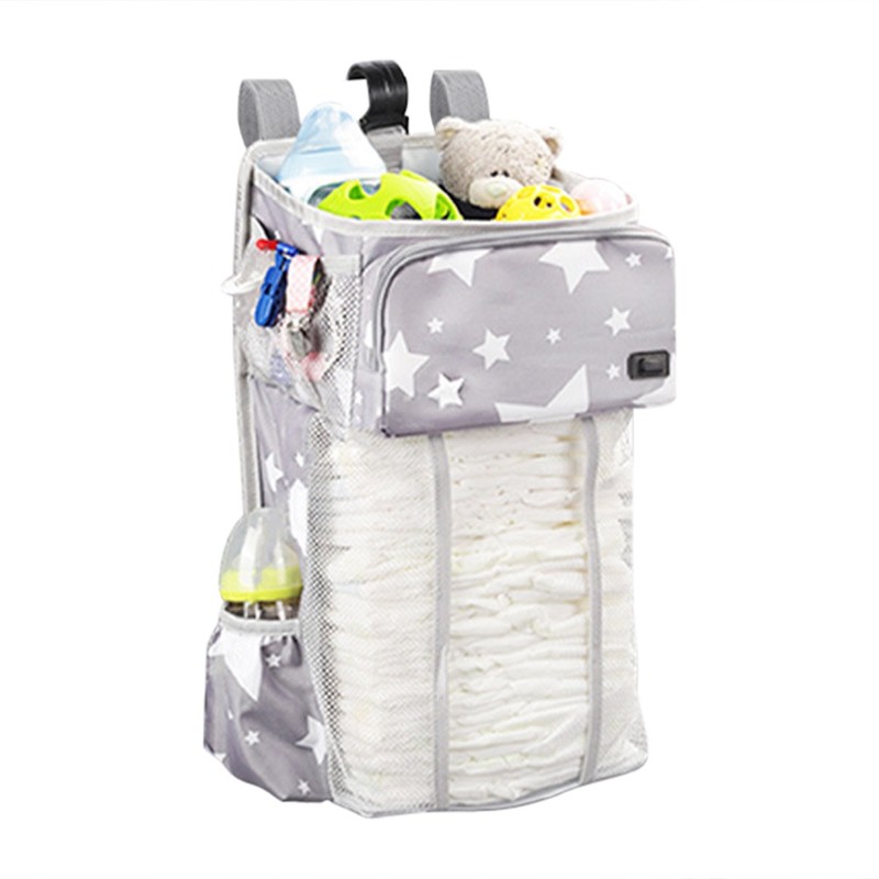 Hanging Diaper Organizer Diaper Stacker for Changing Table Diaper Holder