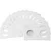 Coin Holder Round Window Coin Collecting Coin Storage Paper Holder
