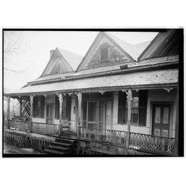 HistoricalFindings Photo: Fox-Harris-Jones House,State Road 21,Oak Hill,Wilcox County,Alabama,AL,HABS,5