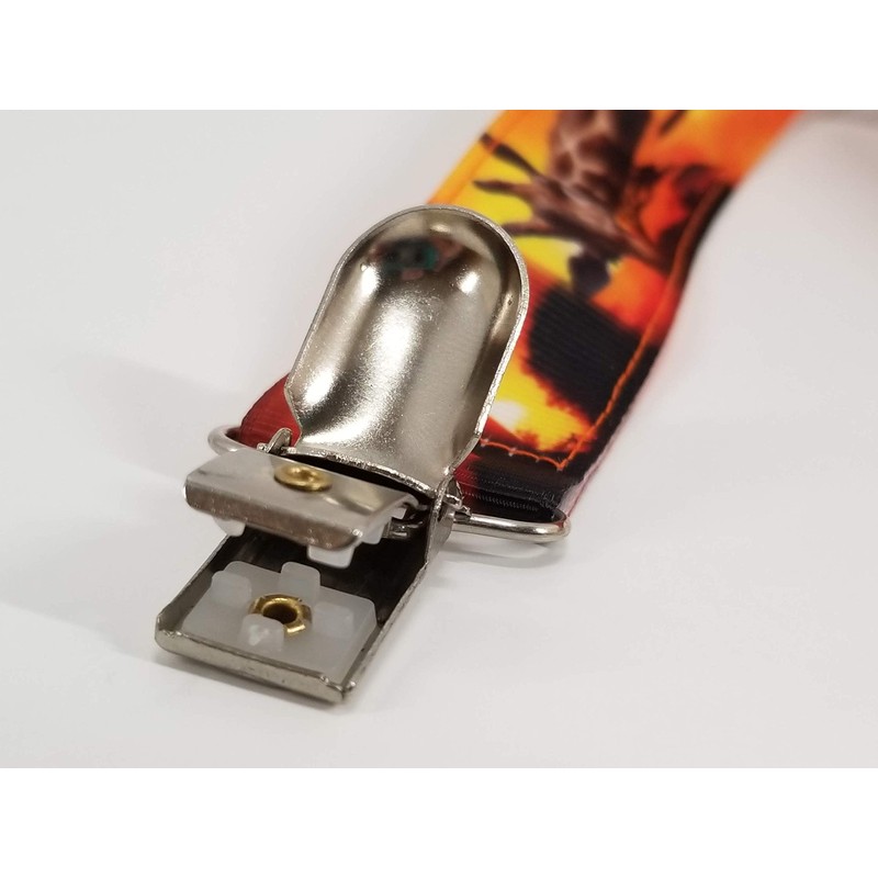 Giraffe Photos Clip Strap