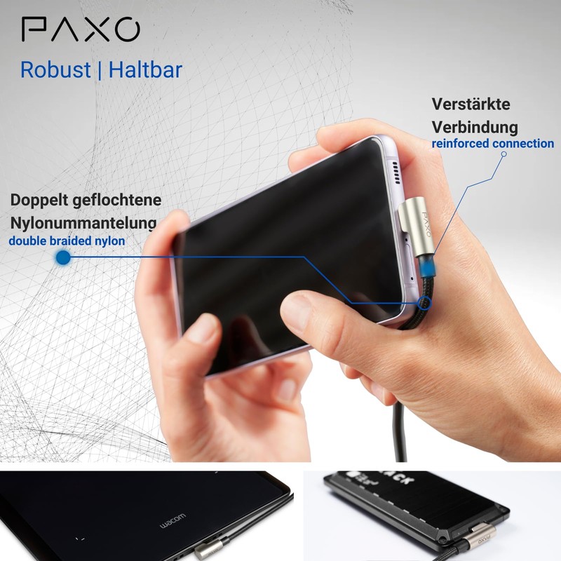PAXO 50 cm | Black | 1 Angle | AC