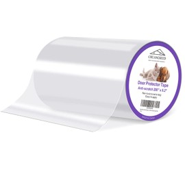 Door Protector from Dog Scratching 200" x 8.2" Cat Scratch Door Frame Single Sided Adhesive Protector Anti Dog Scratch Door Guard for Dogs Clear CHUANGSEED | CHUANGSEED