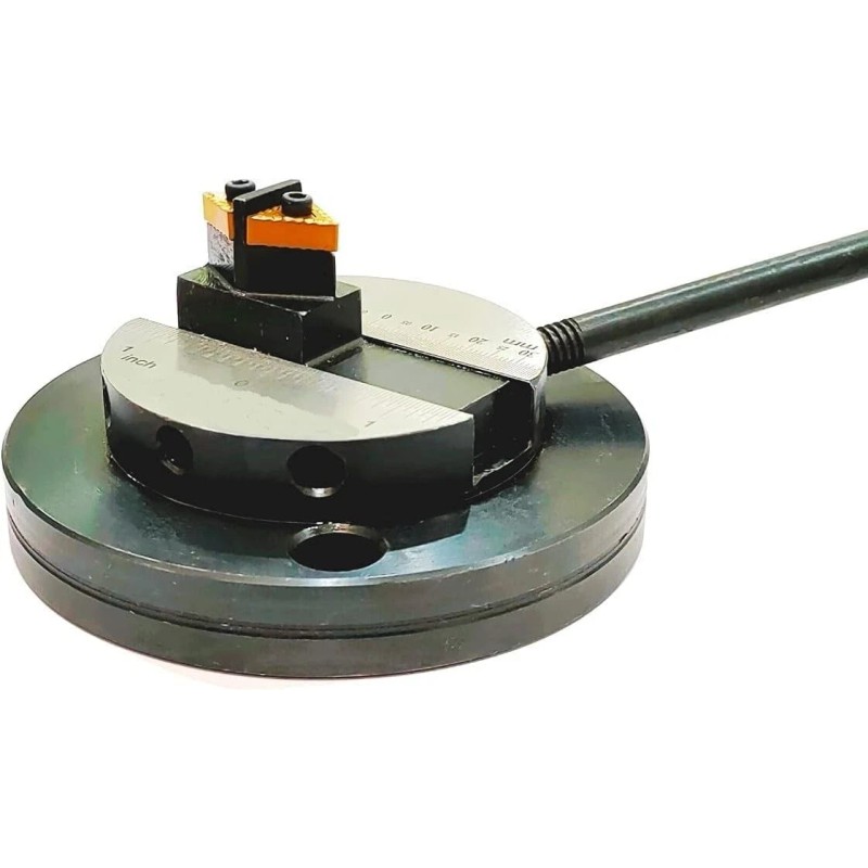 BUYOHLIC Lathe Ball turning Attachment - ROUND BASE- DOUBLE BIT