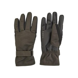 camel active Men's Texxxactive Material-Mix Gloves Mittens, dark brown