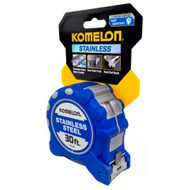 Stainless Steel Tape Measure, 1 Inx30 ft