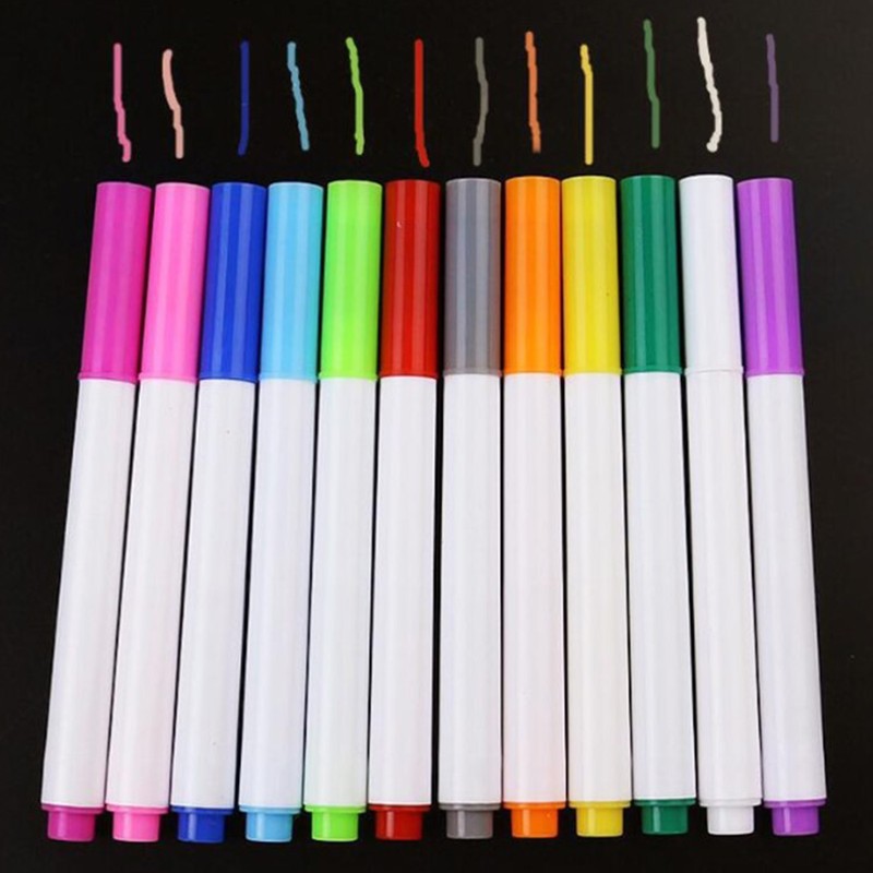 60 Pcs Chalk Markers Vibrant Colors Environmentally Friendly Safe Water