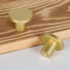 goldenwarm 4 Pack Gold Drawer Knobs Brass Cabinet Knobs Gold