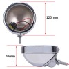OUMURS Chrome 4.5" Spot Passing Fog Lights Lamps Housing Bucket