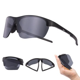 SKYWAY Foldable Cycling Glasses Men Women Mountain Bike Running Sports Sunglasses Cycling Glasses UV400 Protection