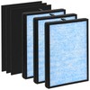 SAKEGDY 3 Packs 3-in-1 Blue Ultra-Filter Compatible with Okaysou Airmax