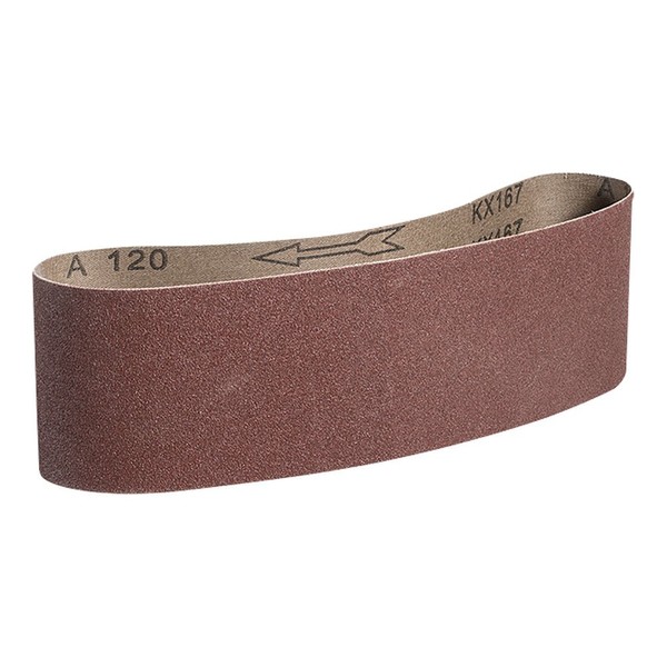 Mercer Industries 107120-3" x 24" Aluminum Oxide Sanding Belts, 120 Grit (10 Pack)