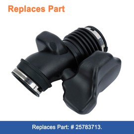 Engine Air Intake Hose (Tube With Clamps).Fits for 2009-2011 Buick Enclave,Chevy Traverse,GMC Acadia,Saturn Outlook. Replaces Part # 25783713.