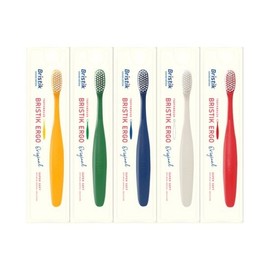 Bristic Ergo Adult Toothbrush 20 Original / 브리스틱 에르고 성인 칫솔 20개 오리지날