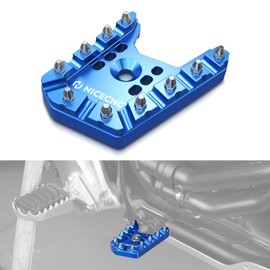 NICECNC Brake Lever Pedal Extender Compatible with Yamaha Tenere 700/XTZ700 2019-2023 (Blue)