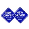 Tek Automotive New Driver Please Be Patient Car Sign –