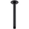 Anpean 8 Inch Shower Arm and Flange Matte Black, Ceiling